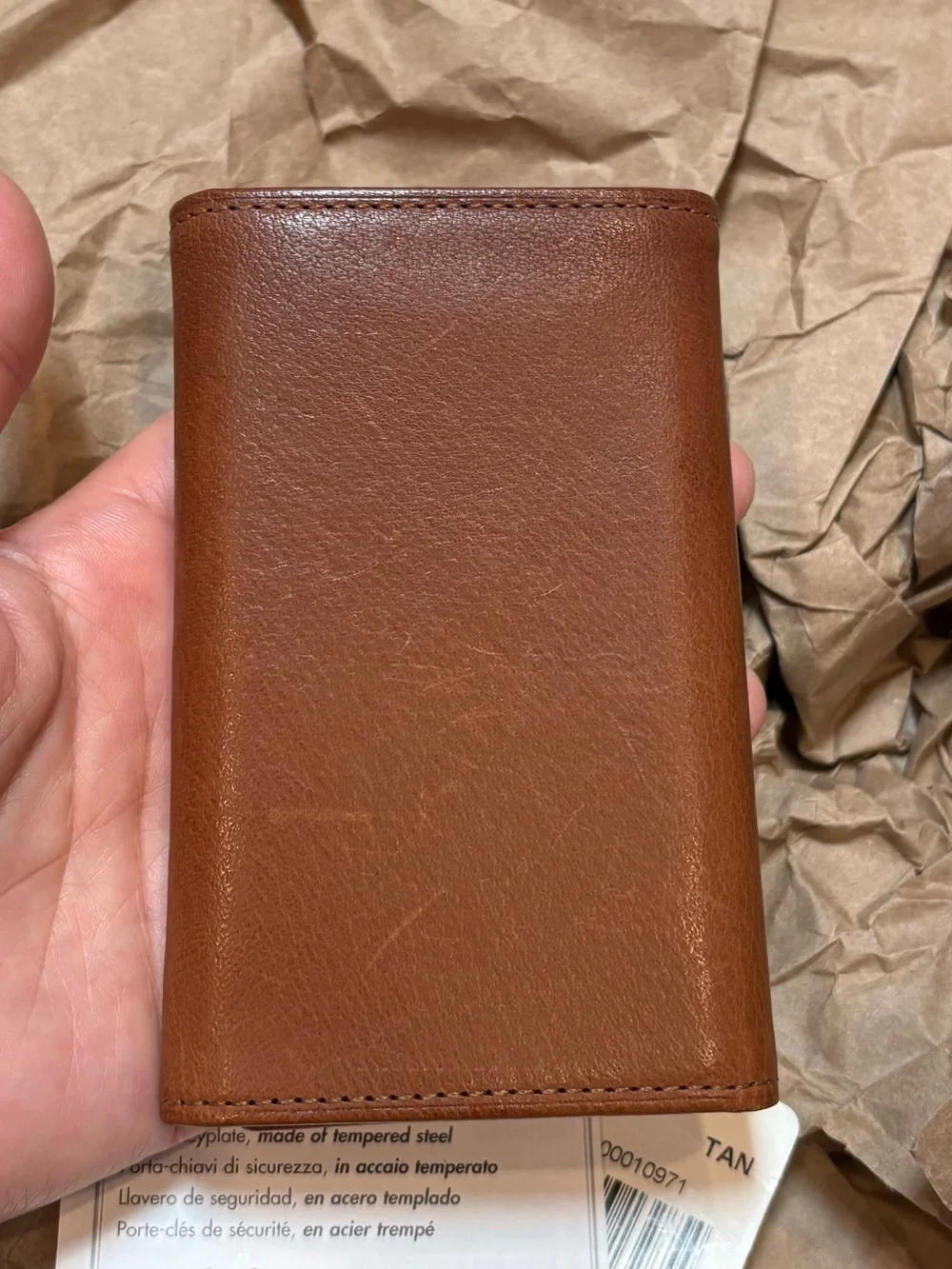 Coach authentic trifold